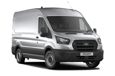 Van Hire Consett - Silver Ford Transit Long Wheelbase - Van hire Consett